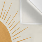 Sunrise Ocean -  Mid Century Modern Style Wall Tapestry Gallery Image 3