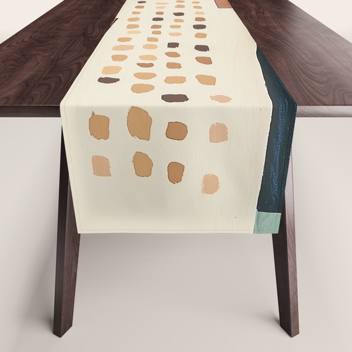 Abstract Shape Study Table Runner Gallery Image 1