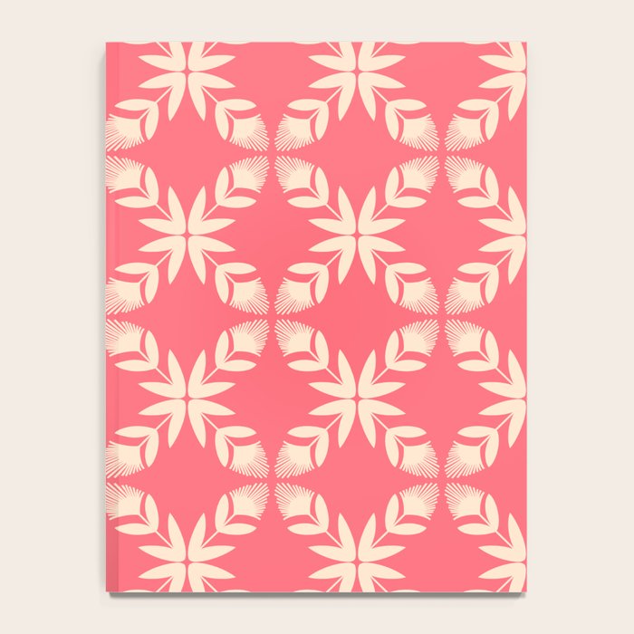 Florals In Coral Notebook Gallery Image 4