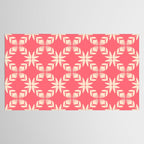 Florals In Coral Tablecloth Gallery Image 2