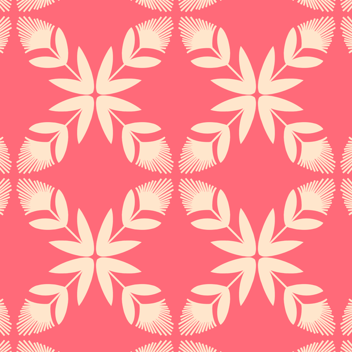 Florals In Coral Coffee Mug Gallery Image 2