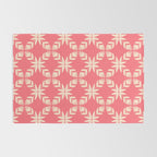 Florals In Coral Rug Gallery Image 2