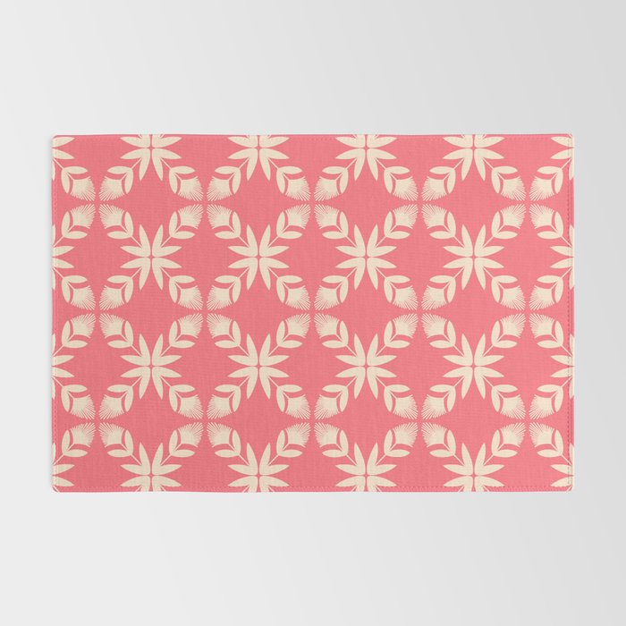 Florals In Coral Rug Gallery Image 2