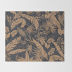 Tropical night heat Throw Blanket Gallery Image 2