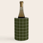 Grid (Olive Green) Wine Chiller Gallery Image 1