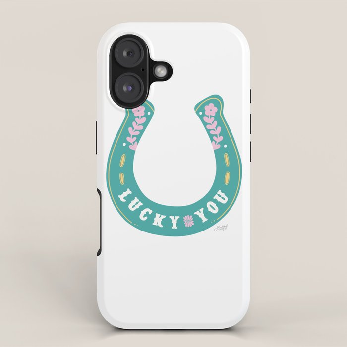 Lucky You Horse Shoe iPhone Case Gallery Image 1
