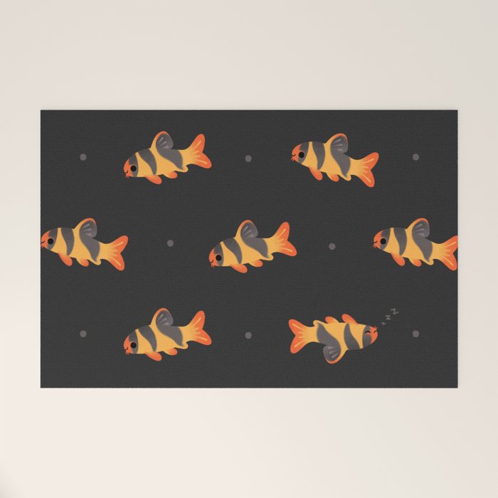 Clown loach Welcome Mat Gallery Image 1