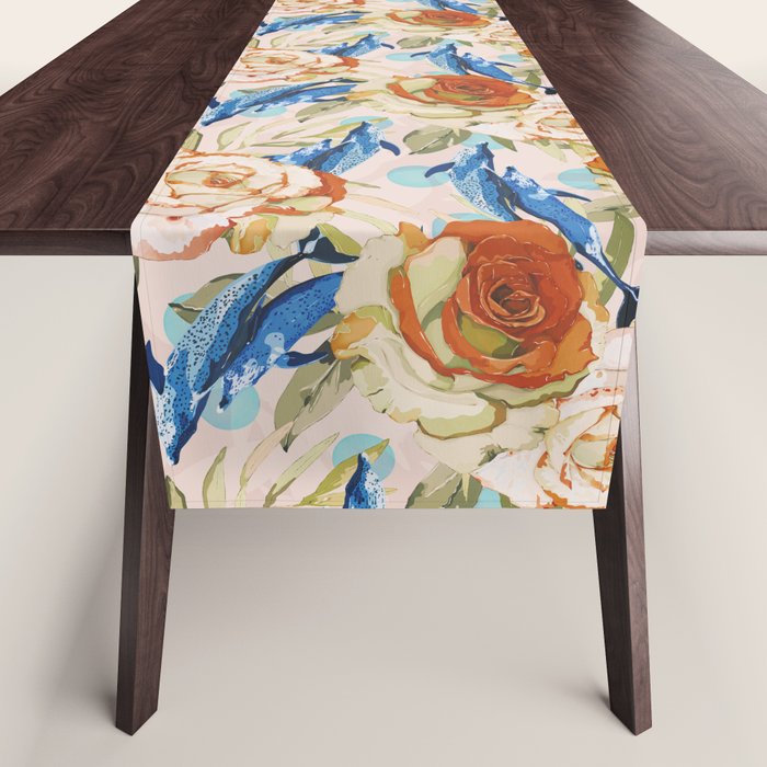 Dolphin Eternal Spring Charm Table Runner Gallery Image 1