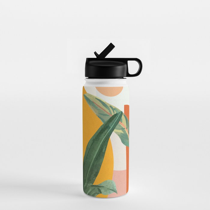 Leaf Design 03 Water Bottle Gallery Image 1
