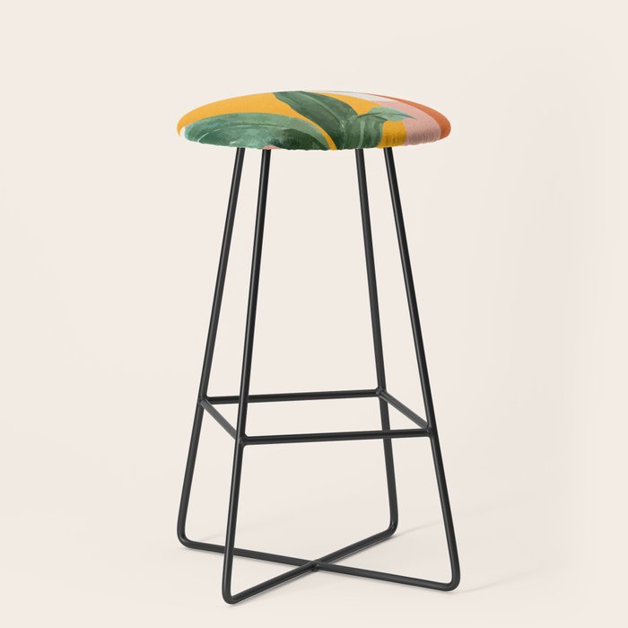 Leaf Design 03 Stool Gallery Image 1