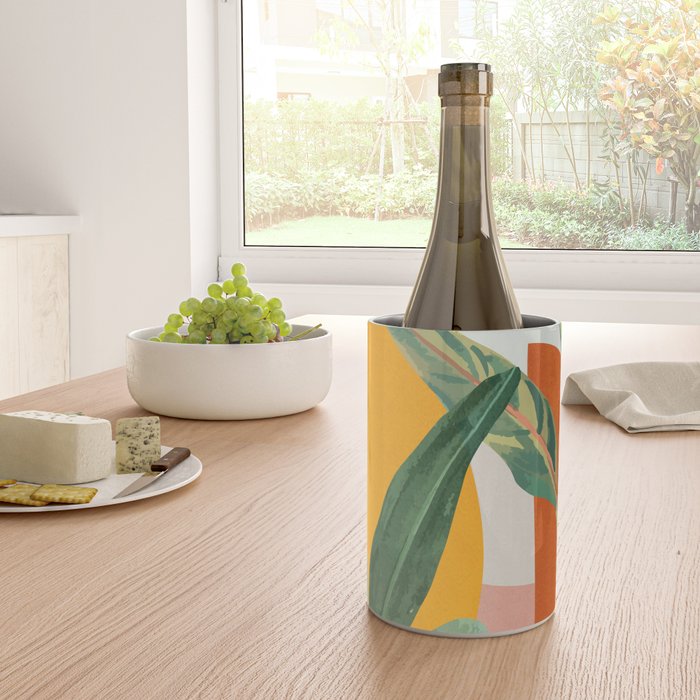 Leaf Design 03 Wine Chiller Gallery Image 4
