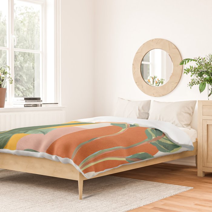 Leaf Design 03 Duvet Cover Gallery Image 2