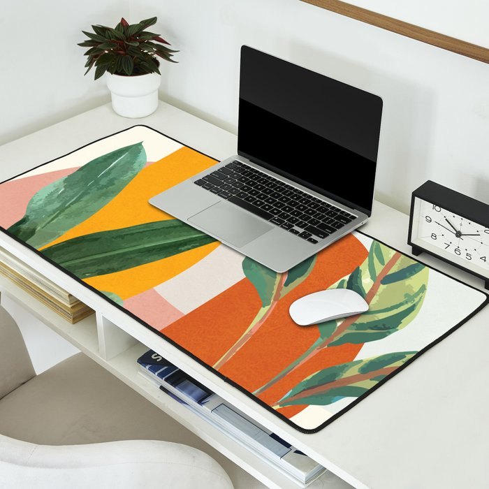 Leaf Design 03 Desk Mat Gallery Image 2