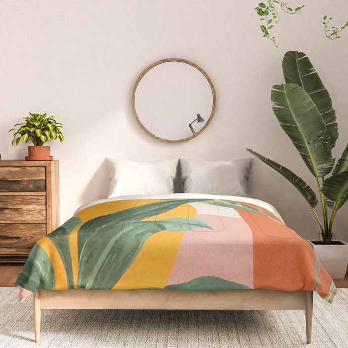 Leaf Design 03 Comforter Gallery Image 3