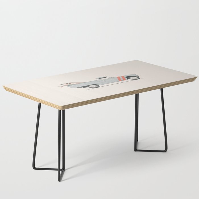 Surfboard Pick Up Van Coffee Table Gallery Image 1
