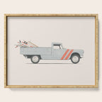 Surfboard Pick Up Van Serving Tray Gallery Image 1