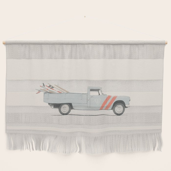 Surfboard Pick Up Van Wall Hanging Gallery Image 1