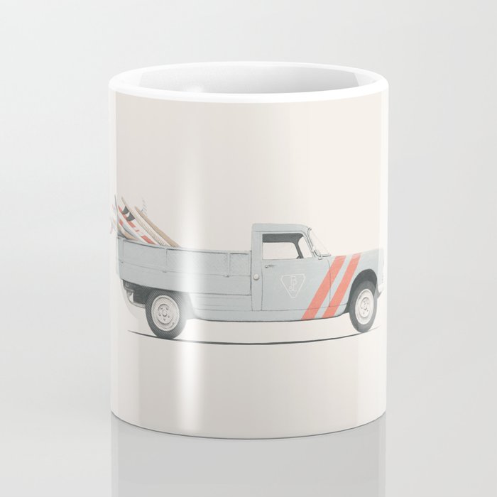 Surfboard Pick Up Van Coffee Mug Gallery Image 4