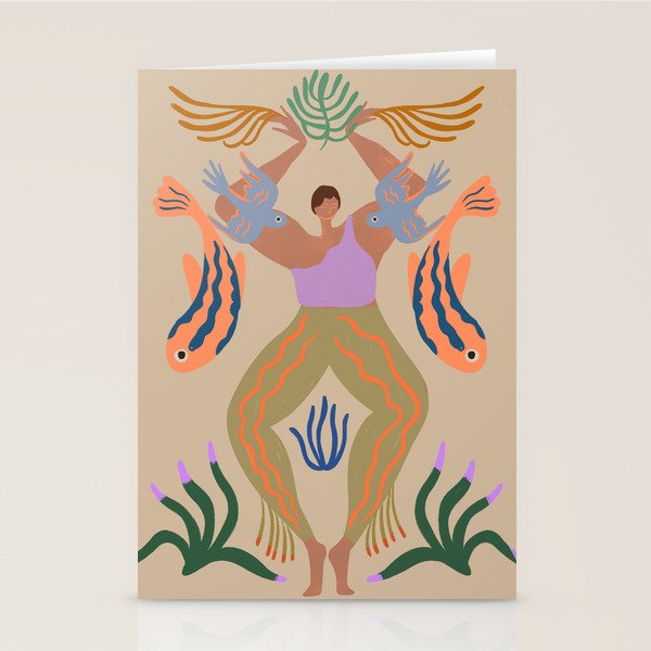 The Birds And The Fish Stationery Card Gallery Image 1