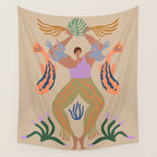 The Birds And The Fish Wall Tapestry Gallery Image 4