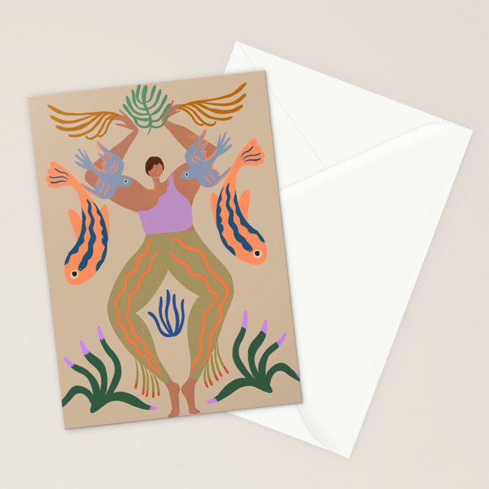 The Birds And The Fish Stationery Card Gallery Image 2