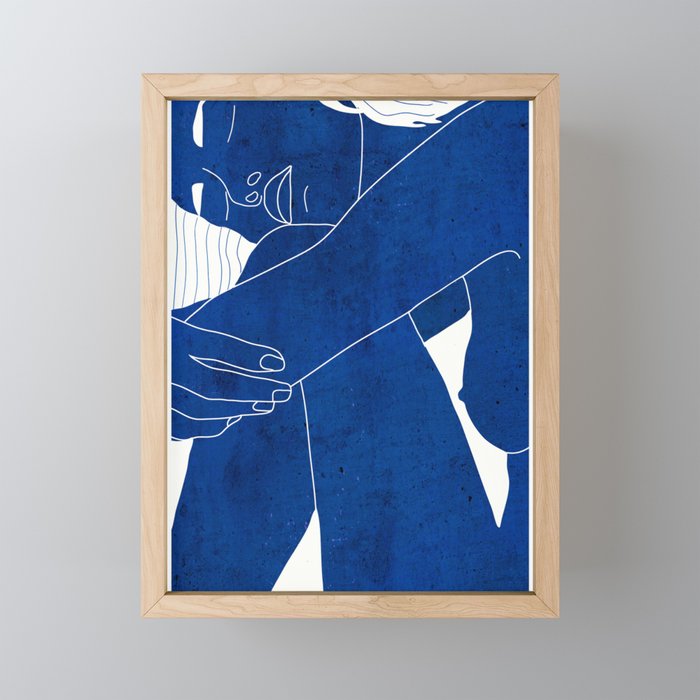 Abstract Art Nude Woman 10 Mini Art Print Gallery Image 1