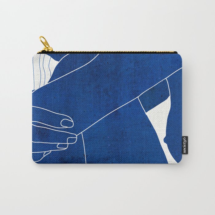 Abstract Art Nude Woman 10 Carry All Pouch Gallery Image 1