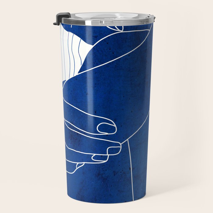 Abstract Art Nude Woman 10 Travel Mug Gallery Image 3