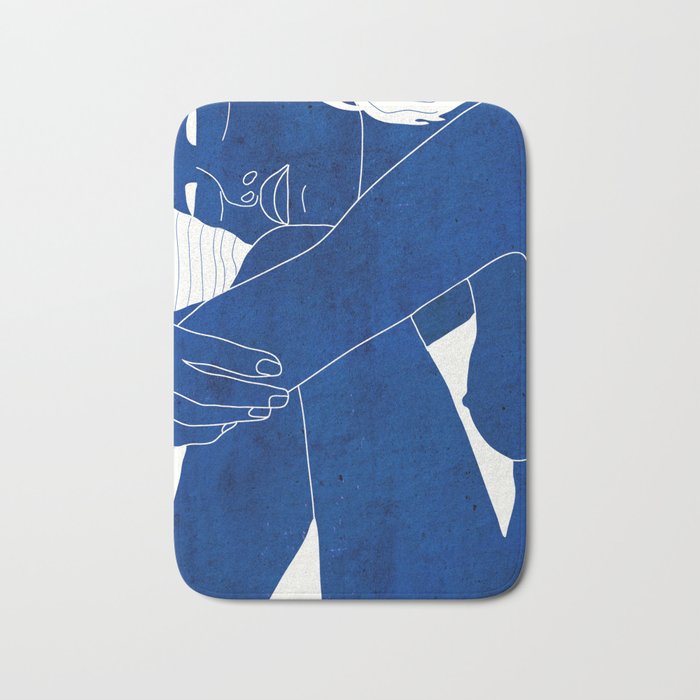 Abstract Art Nude Woman 10 Bath Mat Gallery Image 1