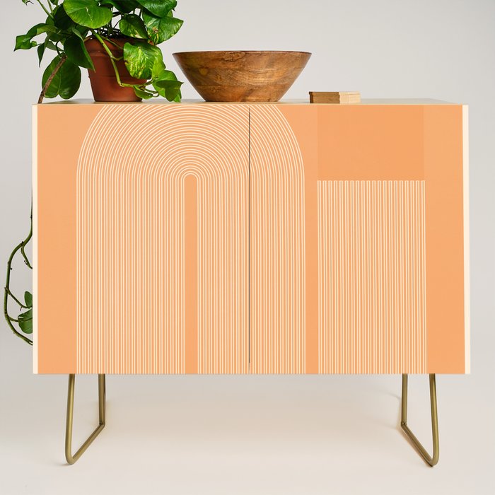 Abstract Shapes 7 Credenza Gallery Image 1