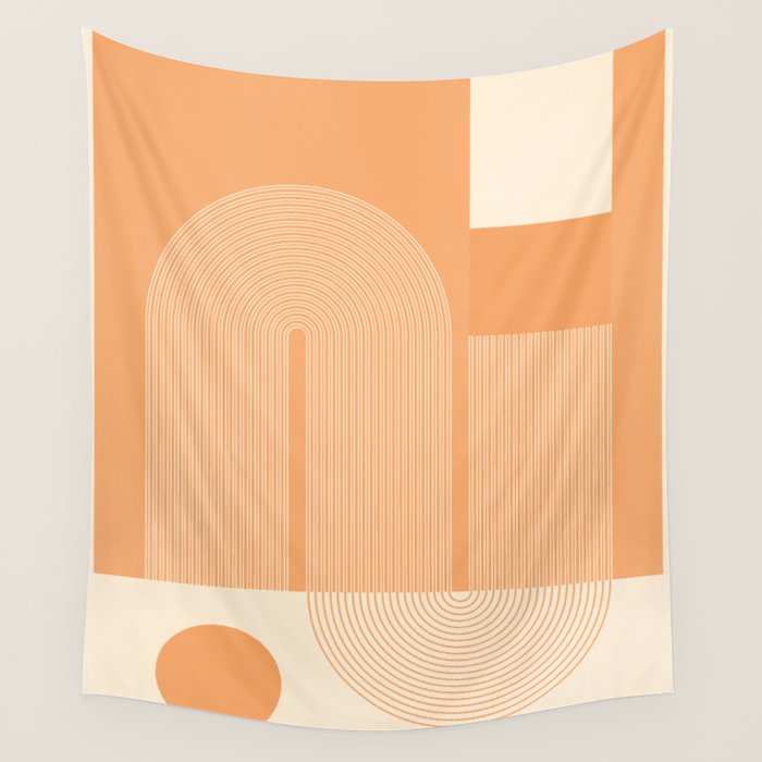 Abstract Shapes 7 Wall Tapestry Gallery Image 4