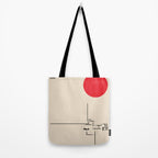 Brick Country House, Ludwig Mies van der Rohe, Minimal Architecture Bauhaus Design Tote Bag Gallery Image 2