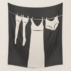 Laundry day Wall Tapestry Gallery Image 4