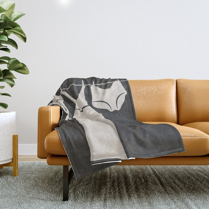 Laundry day Throw Blanket Gallery Image 1