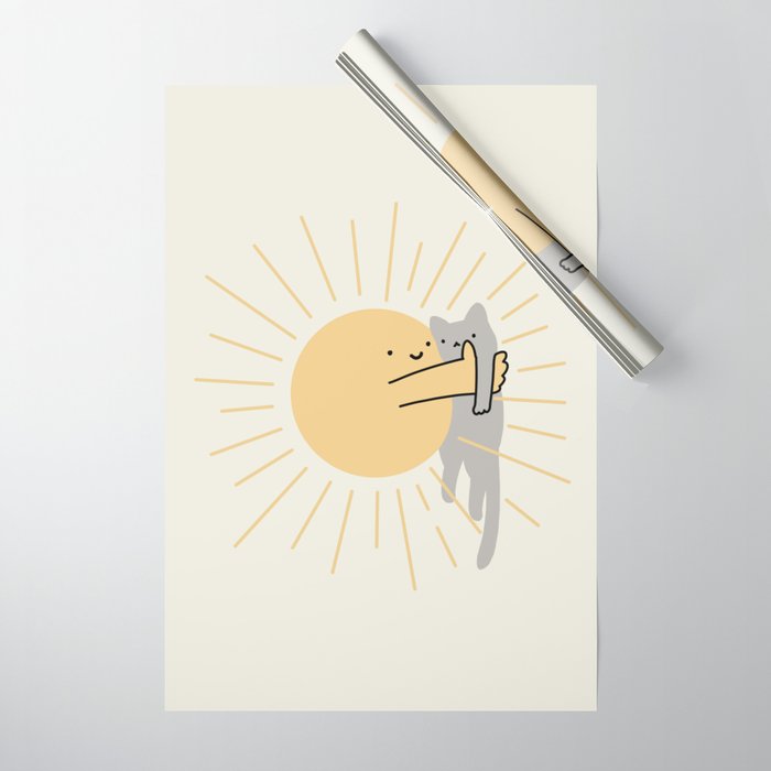 Have a Meowvelous Day Wrapping Paper Gallery Image 1