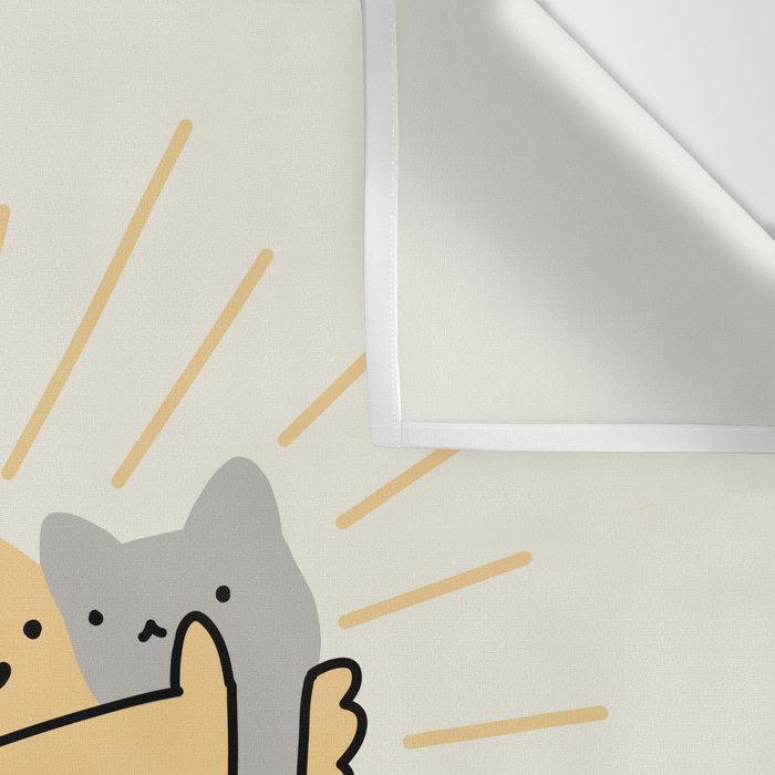 Have a Meowvelous Day Wall Tapestry Gallery Image 3