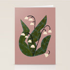 Lily of the Valley Stationery Card Gallery Image 2