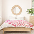 Ponderosa Pine - Pink OmbrÃ© Palette Duvet Cover Gallery Image 3