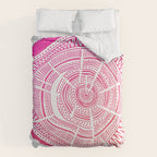 Ponderosa Pine - Pink OmbrÃ© Palette Duvet Cover Gallery Image 6