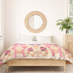 Traditional Vintage Moroccan Berber Design Duvet Cover Gallery Image 3
