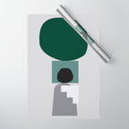 Shape study #3 - Stackable Collection Wrapping Paper Gallery Image 1