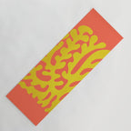 Sunflower & Tomato: Matisse Paper Cutouts 04 Yoga Mat Gallery Image 1
