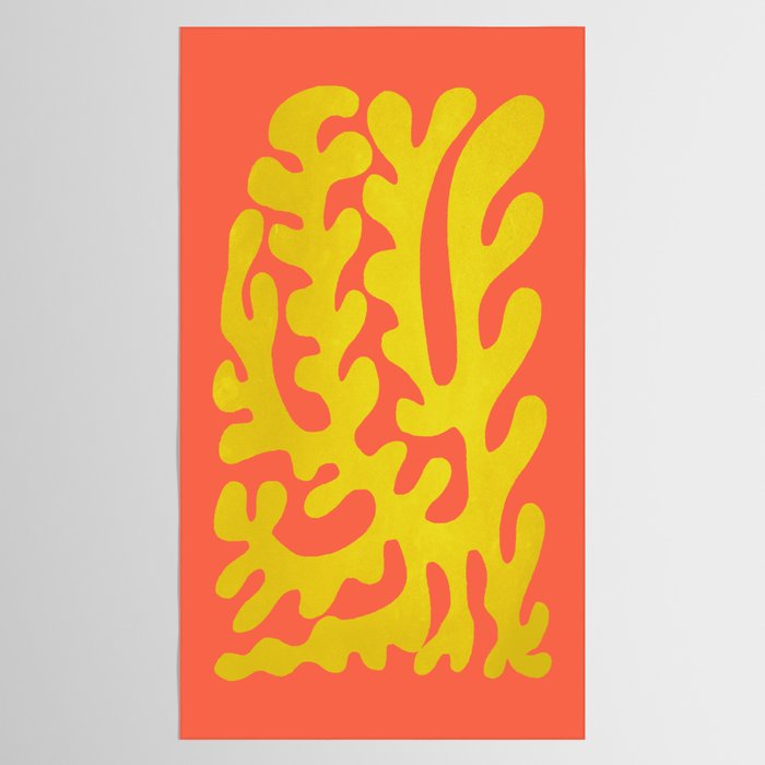Sunflower & Tomato: Matisse Paper Cutouts 04 Tablecloth Gallery Image 2