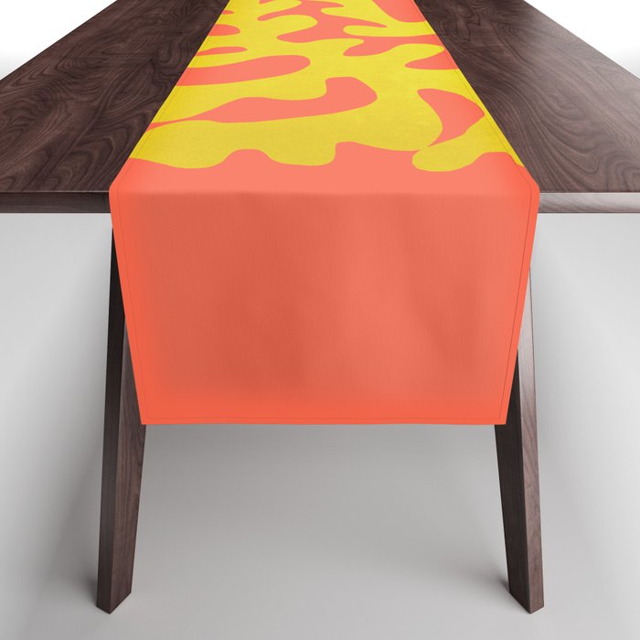 Sunflower & Tomato: Matisse Paper Cutouts 04 Table Runner Gallery Image 1