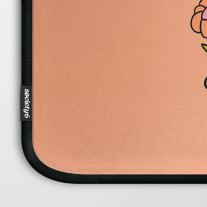 Leo Flower Laptop Sleeve Gallery Image 3