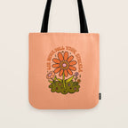 Leo Flower Tote Bag Gallery Image 1