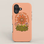 Leo Flower iPhone Case Gallery Image 1