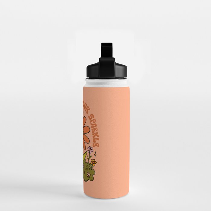 Leo Flower Water Bottle Gallery Image 2
