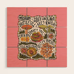 Mushrooms of South Carolina Wood Wall Art Gallery Image 1