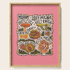 Mushrooms of South Carolina Serving Tray Gallery Image 1